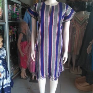 Robe en pagne tissé simple